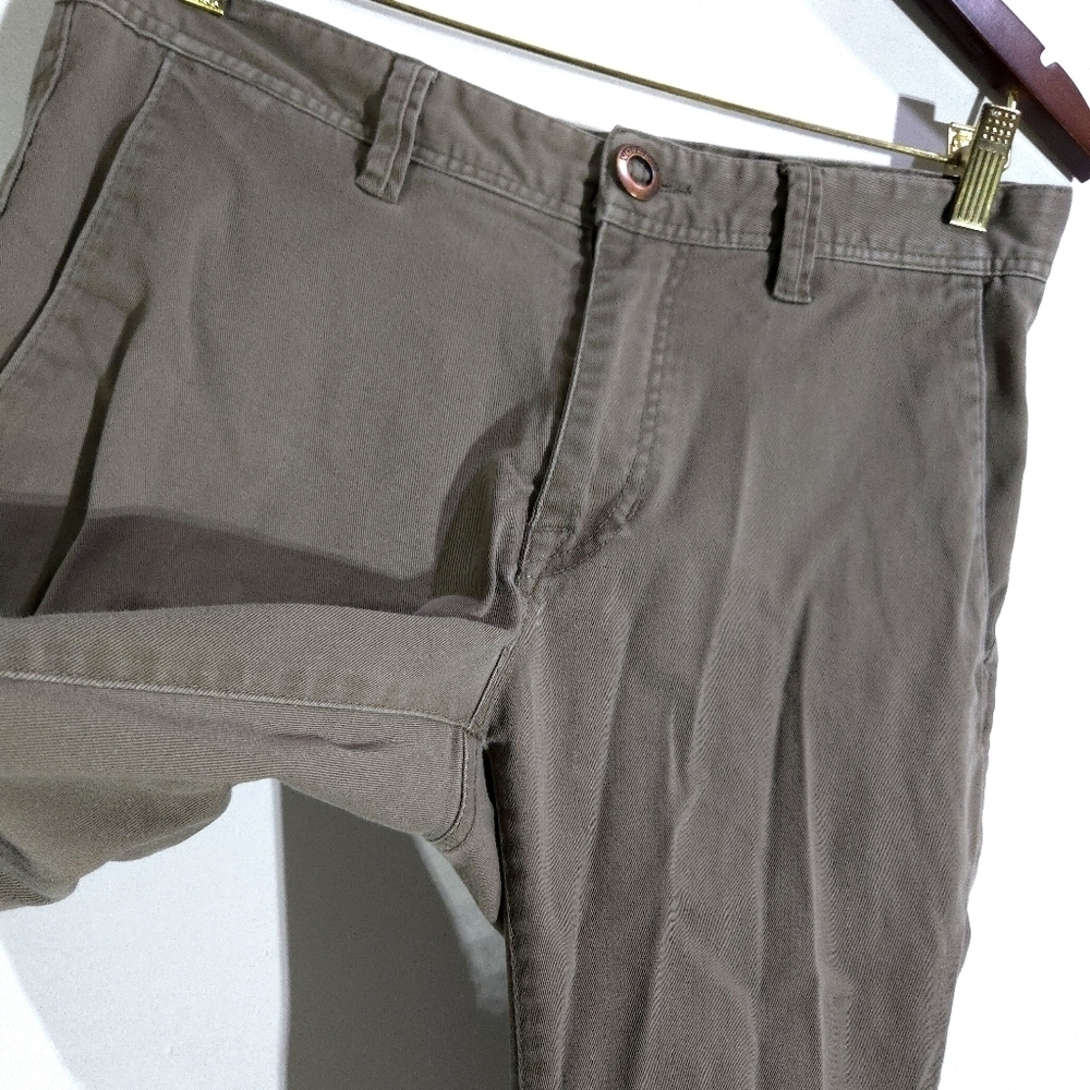 Volcom | Men's Dark Tan Pants - Picture 4 of 10